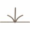 Ekena Millwork Redmond Smooth Timber Gable Bracket, Douglas Fir, 108"W x 72"H x 1 1/2"D x 3 1/2"F, 16/12 Pitch GBW108X72X0204RED00SDF - alternate 3